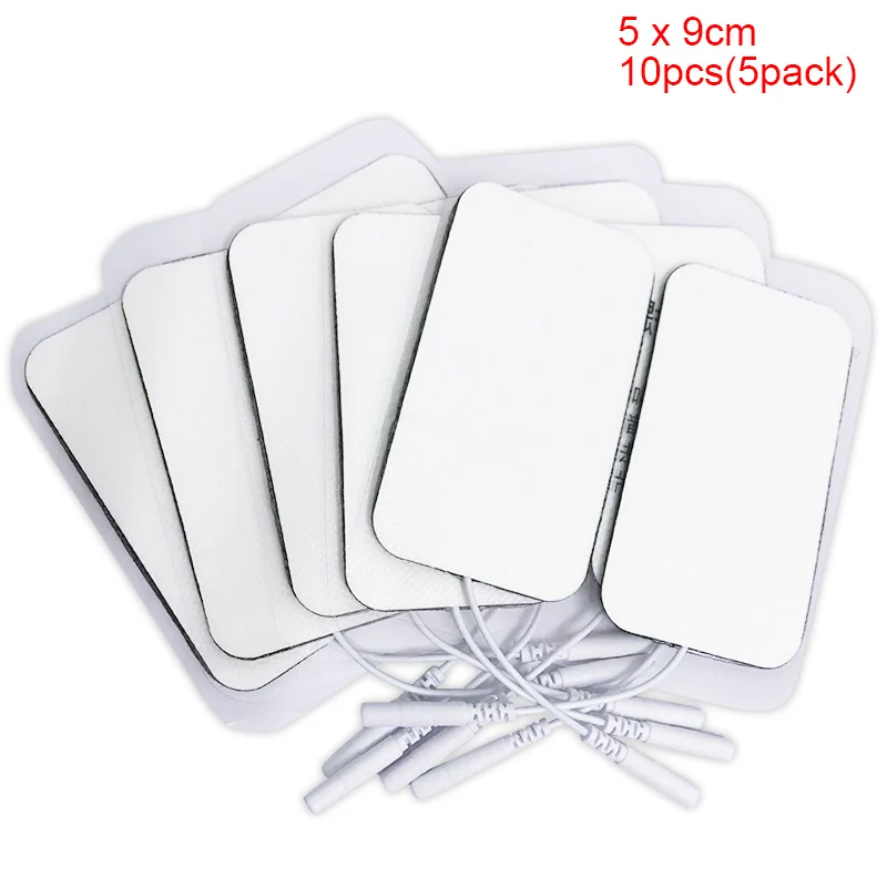 10/20pcs Muscle Stimulator Electrode Pads Gel Non-woven Fabric Self Adhesive Replacement Pads for Tens Body Massager Machine