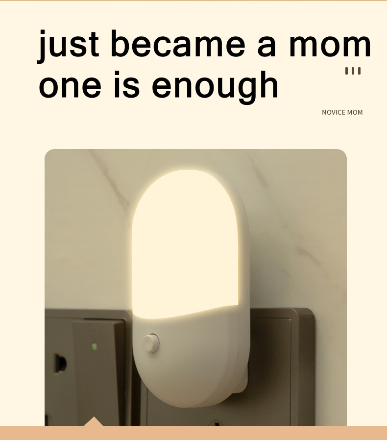 Bedside Lamp Night Light EU US Plug LED Night Light AC220V Bedroom Lamp Gift for Children Cute Night Lamp for Corridor WC