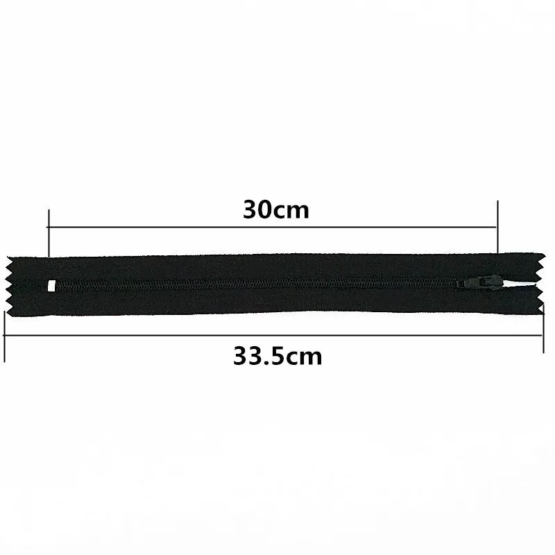 10pcs Nylon Coil Zipper 4"-24" (10 cm-60 cm) for Tailor Crafts, Sewing Clothes Zipper (20 Colors) Sewing Accessories