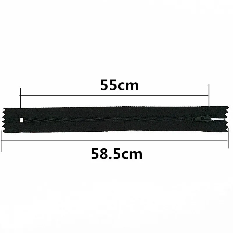 10pcs Nylon Coil Zipper 4"-24" (10 cm-60 cm) for Tailor Crafts, Sewing Clothes Zipper (20 Colors) Sewing Accessories
