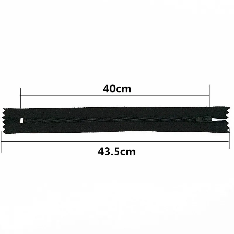 10pcs Nylon Coil Zipper 4"-24" (10 cm-60 cm) for Tailor Crafts, Sewing Clothes Zipper (20 Colors) Sewing Accessories