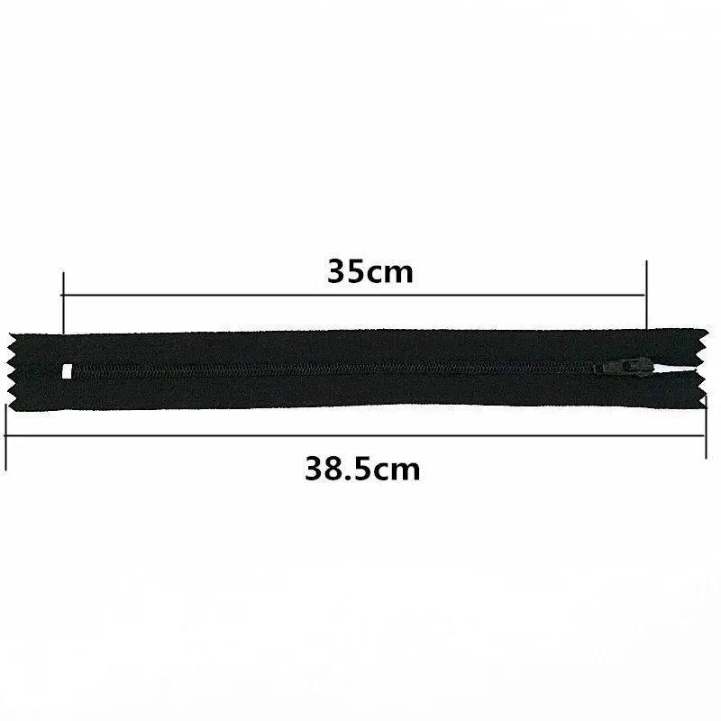 10pcs Nylon Coil Zipper 4"-24" (10 cm-60 cm) for Tailor Crafts, Sewing Clothes Zipper (20 Colors) Sewing Accessories