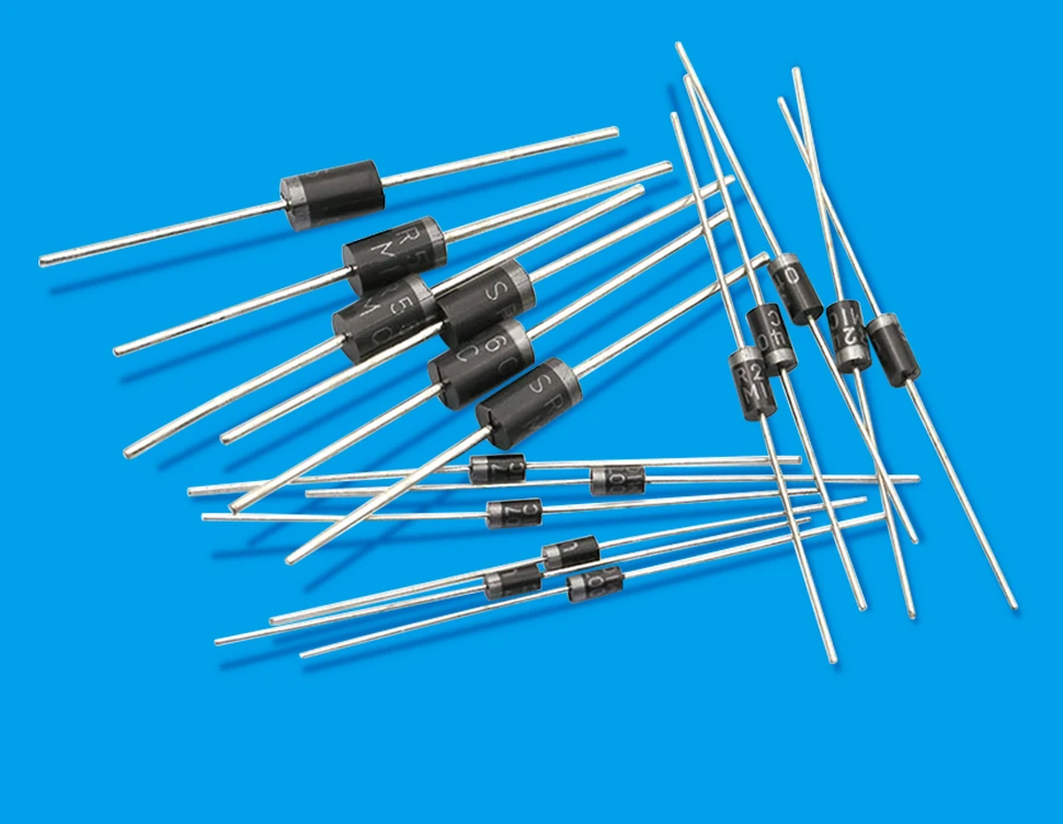 50PCS 1N4001 1N4004 1N4005 1N4007 1N5819 1N5822 1N5824 FR107 FR157 FR207 RL207 SR240 UF4007 BYV26D Shottky Rectifier Diode Kit