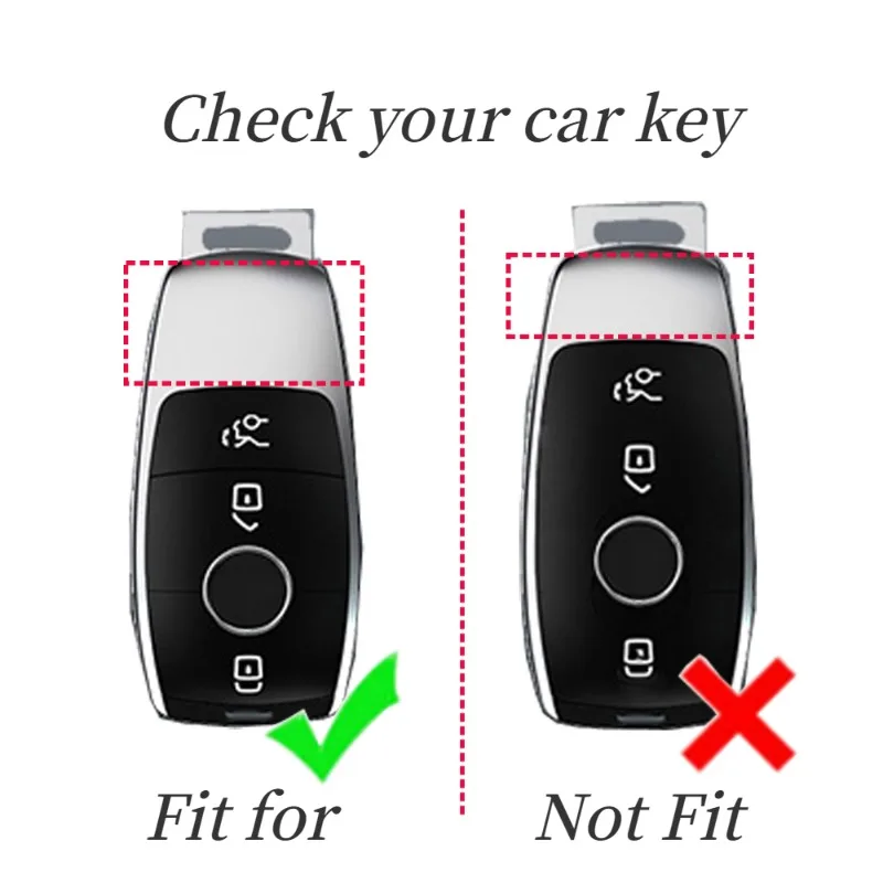 Transparent TPU Car Key Cover Case Shell Protective Bag For Mercedes Benz A  E  G GLS Class W177 W205 W213 W222 G63 X167 Maybach