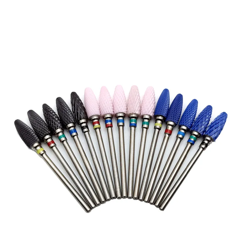 1 Piece Ceramic Nail Art Drill Rotary Cutter Cleaning Device for Nail Art Machine Accessories Removal Nail Gel Tool