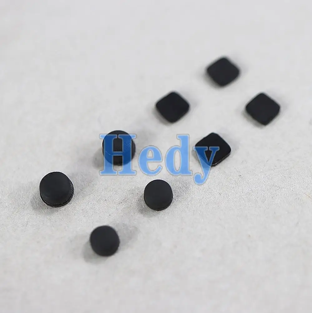 2sets New Upper and Lowe Screw Rubber Feet Cover For 3DSLL/3DS XL Screw Dust Plug Cover Rubber Plug