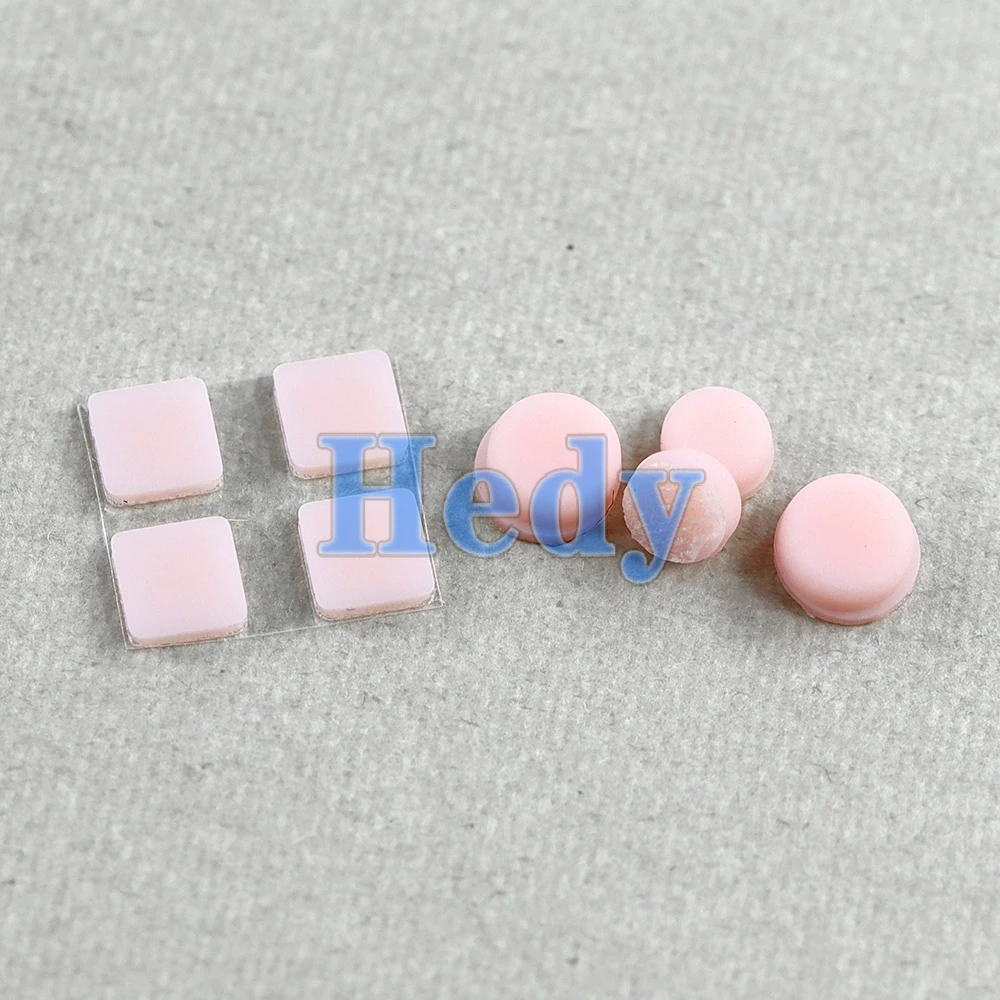 2sets New Upper and Lowe Screw Rubber Feet Cover For 3DSLL/3DS XL Screw Dust Plug Cover Rubber Plug