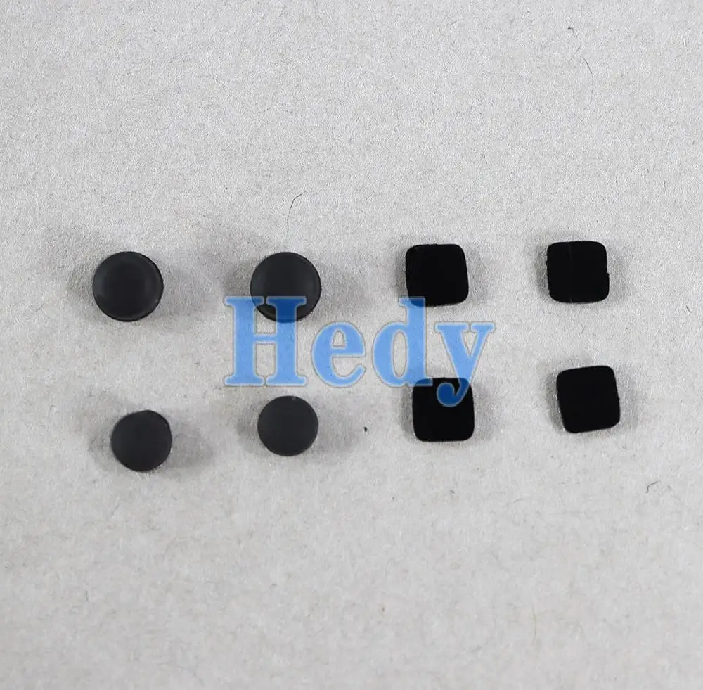 2sets New Upper and Lowe Screw Rubber Feet Cover For 3DSLL/3DS XL Screw Dust Plug Cover Rubber Plug