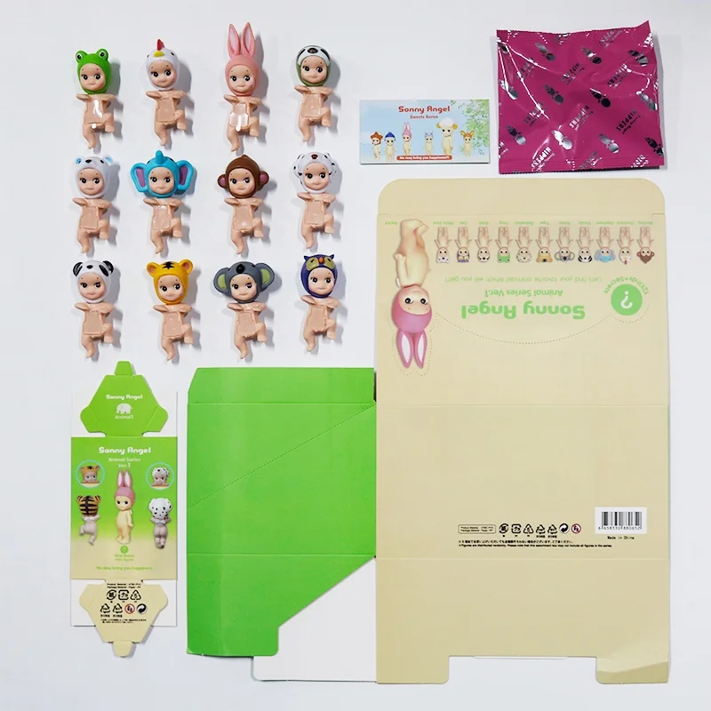 Mini Sonny figure Animal Series New Animal Marine Dream Fruit Sweets Vegetable Series 1PCS 4PCS 6PCS Blind Box Mystery Box