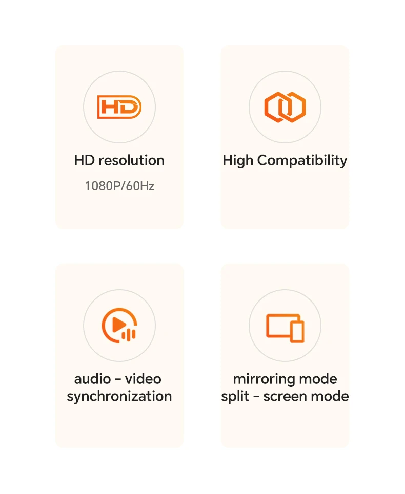 Type-C Wireless Video Transceiver HDMI-Compatible Wireless Video Transmitter Receiver Extender Adapter for Laptop TV PC Phone