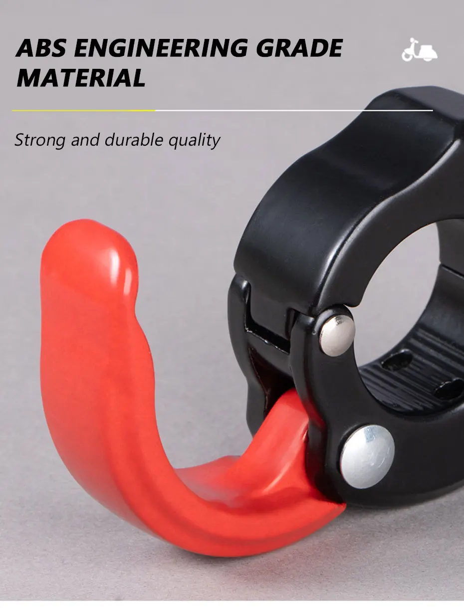 SEAMETAL Replaceable Bikes Hanging Bag Hook Multi-function ABS/Aluminum Motorcycle Hanger Hook Helmet Hooks for Motorcycle Bikes