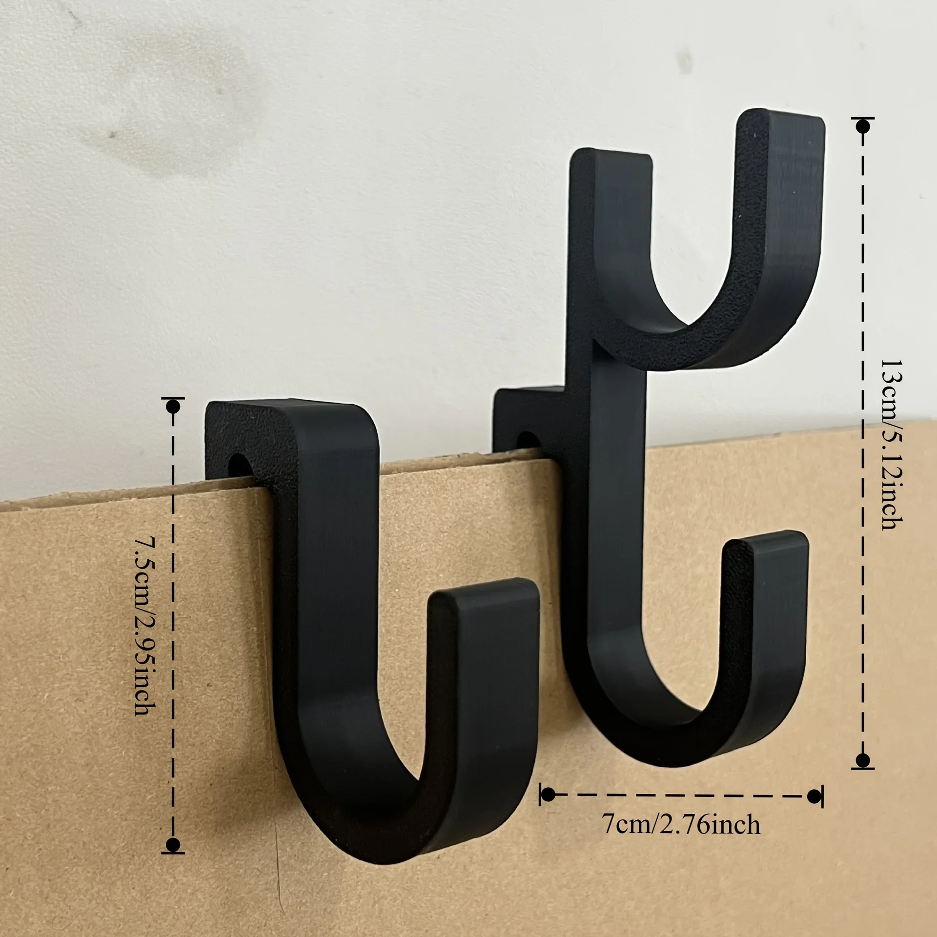 2pcs Car Umbrella Hooks - Trunk Hangers,Universal for Sedans with No-Drill Installation,Multi-Functional Seat Back Storage Racks