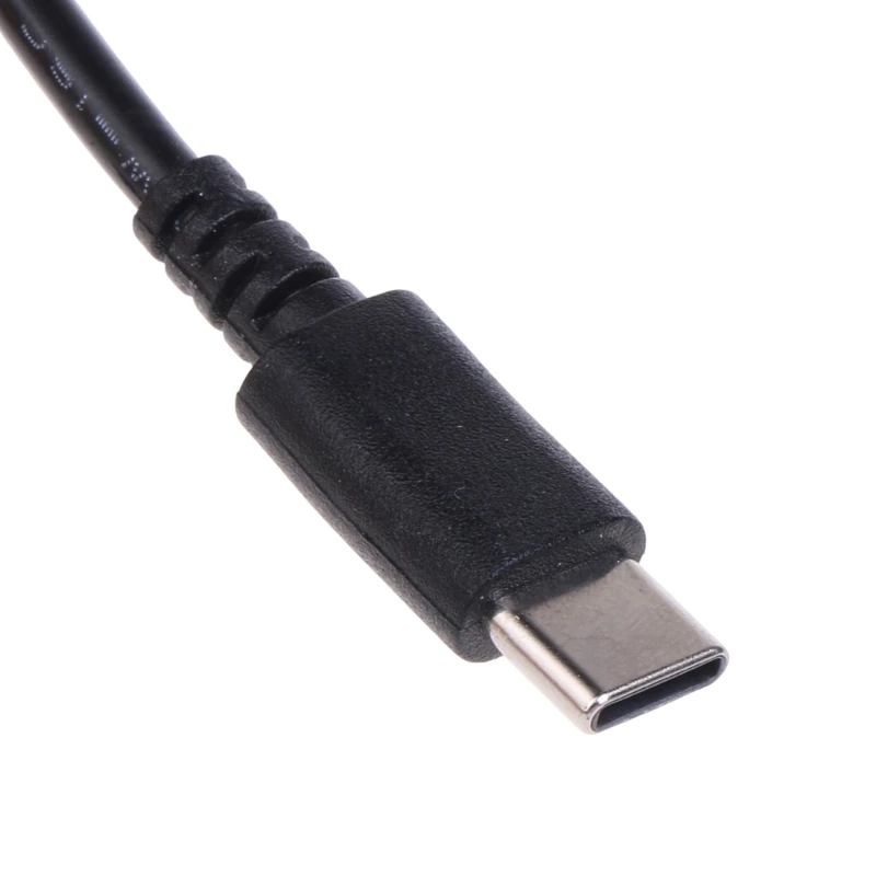 DXAB UsbC TypeC to DC5.5x2.1mm 9V 12V 15V 20V PD Trigger Power Cable Converter 3A