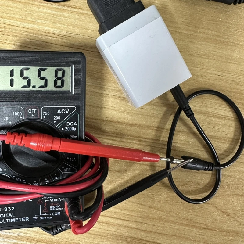 DXAB UsbC TypeC to DC5.5x2.1mm 9V 12V 15V 20V PD Trigger Power Cable Converter 3A