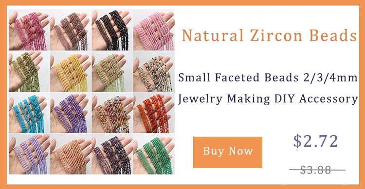 Natural Stone Beads Small Section Bead spinels 2 3 mm Loose beads for Jewelry Making DIY Bracelet Necklace