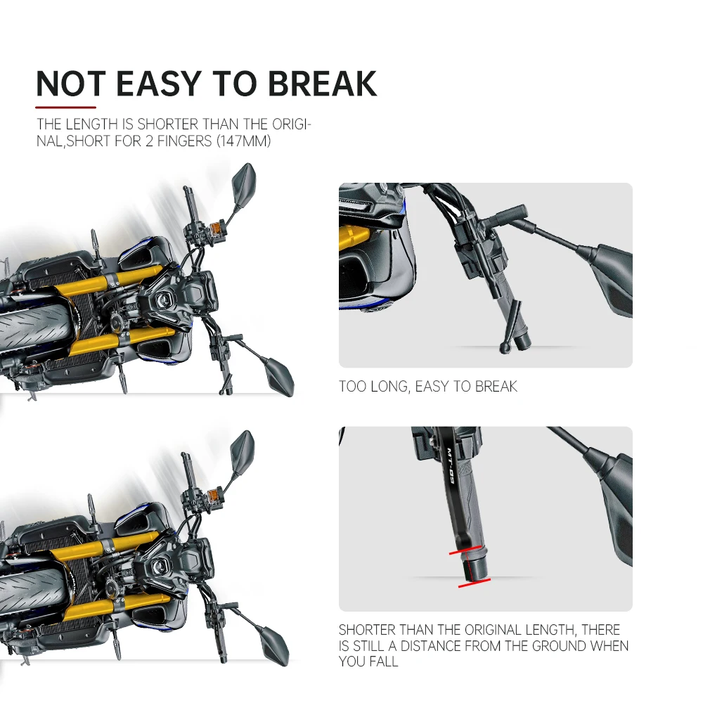 2025 Short Brake Clutch Lever For YAMAHA MT07 MT-07/Tracer 2013-2024 MT09 MT-09 SP Motorcycle Accessories Handles Lever MT 07 09