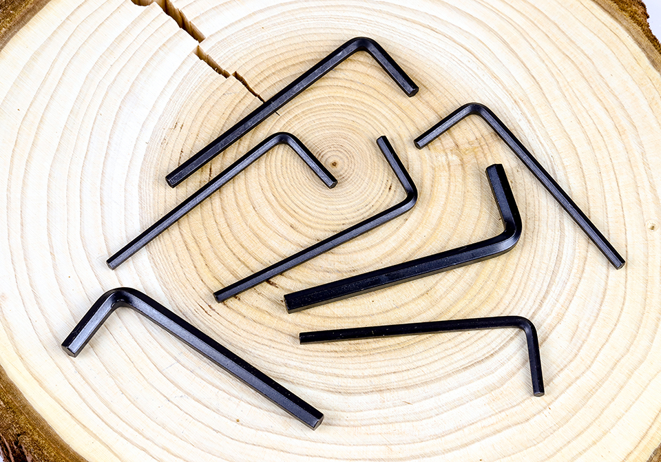 NINDEJIN 2-20pcs L shaped hex hexagon key allen wrench 0.9mm 1.5mm 2mm 2.5mm 3mm 4mm 5mm 6mm 8mm carbon steel allen key