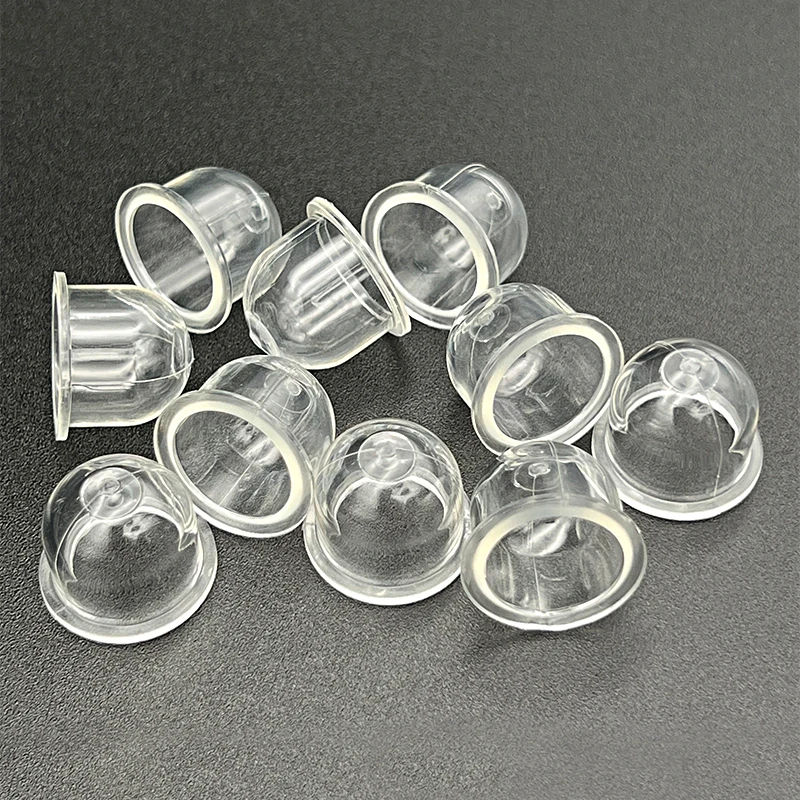Brush Cutter Accessories Carburetor Parts 10 Pieces Transparent Fuel Bubble 19mm Used for Fuel Extraction