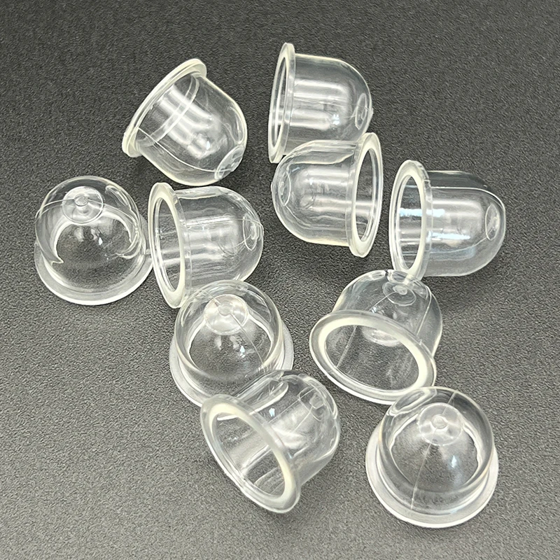 Brush Cutter Accessories Carburetor Parts 10 Pieces Transparent Fuel Bubble 19mm Used for Fuel Extraction