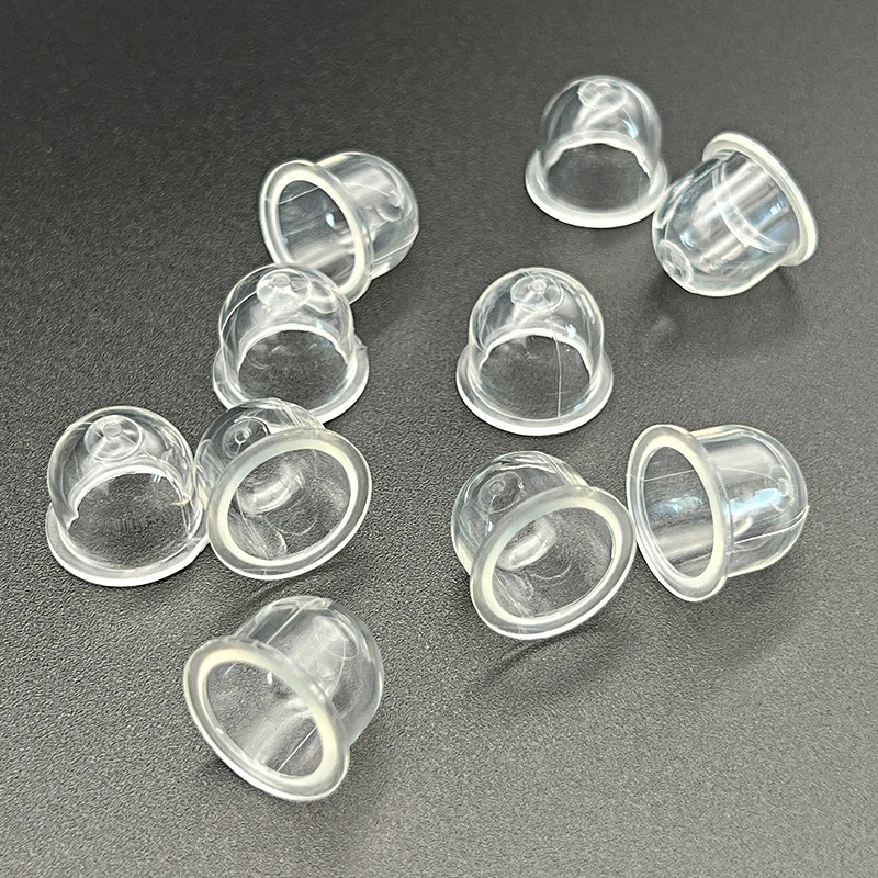 Brush Cutter Accessories Carburetor Parts 10 Pieces Transparent Fuel Bubble 19mm Used for Fuel Extraction