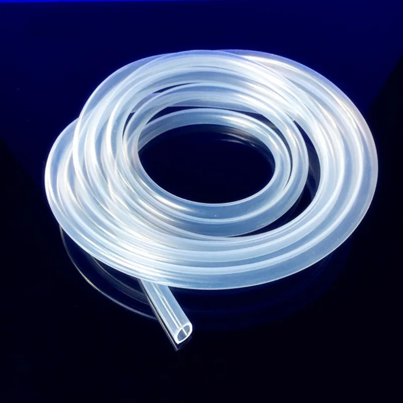 1m/3m/5m 27 Sizes 0.5mm To 12mm Food Grade Transparent Silicone Tube Rubber Hose Water Gas Pipe Drop Shipping