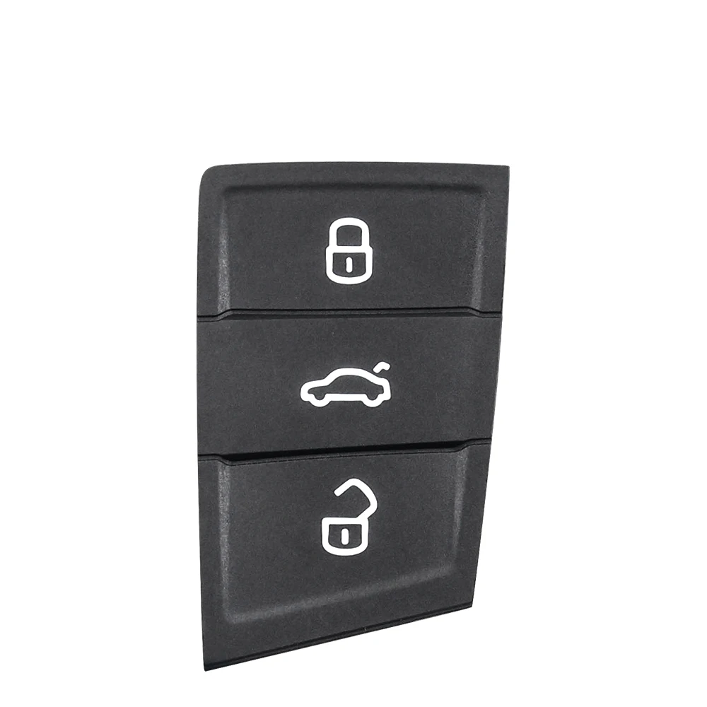 KEYYOU 3 Button Rubber Remote Car Key Pad For Volkswagen VW Golf 7 4 5 Mk4 6 For Skoda Octavia For Seat Leon Ibiza Altea Key Fob