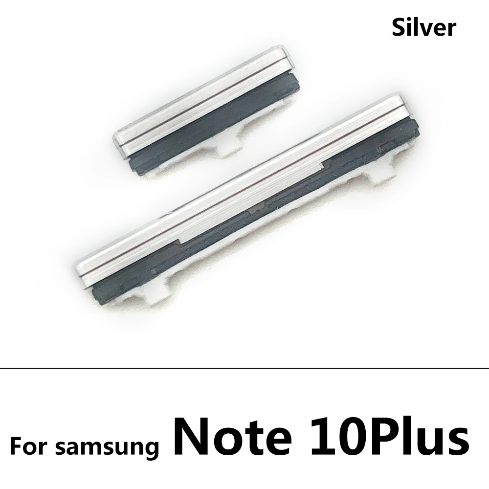 Replacement Power On Off Side Key Button + Volume Up Down Side Button For Samsung Note 9 10 Plus Volume Key Part