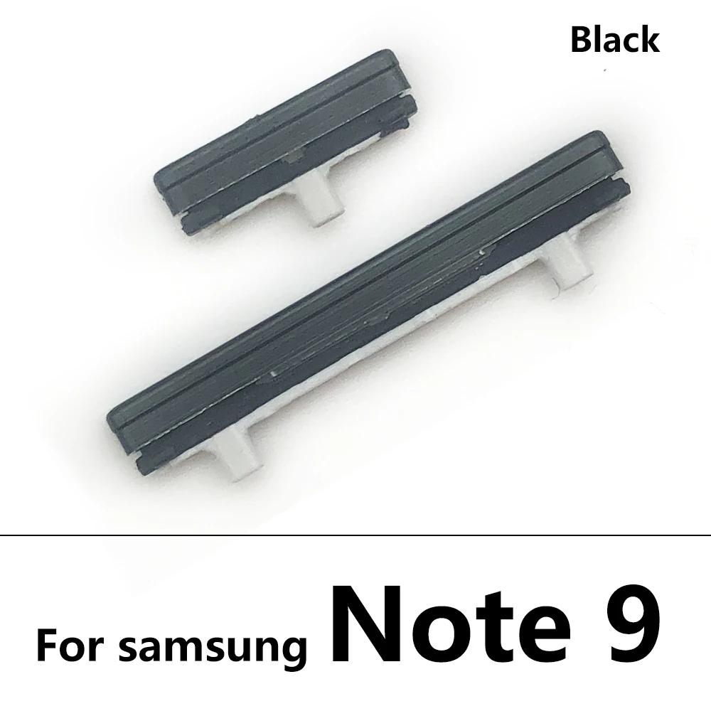 Replacement Power On Off Side Key Button + Volume Up Down Side Button For Samsung Note 9 10 Plus Volume Key Part