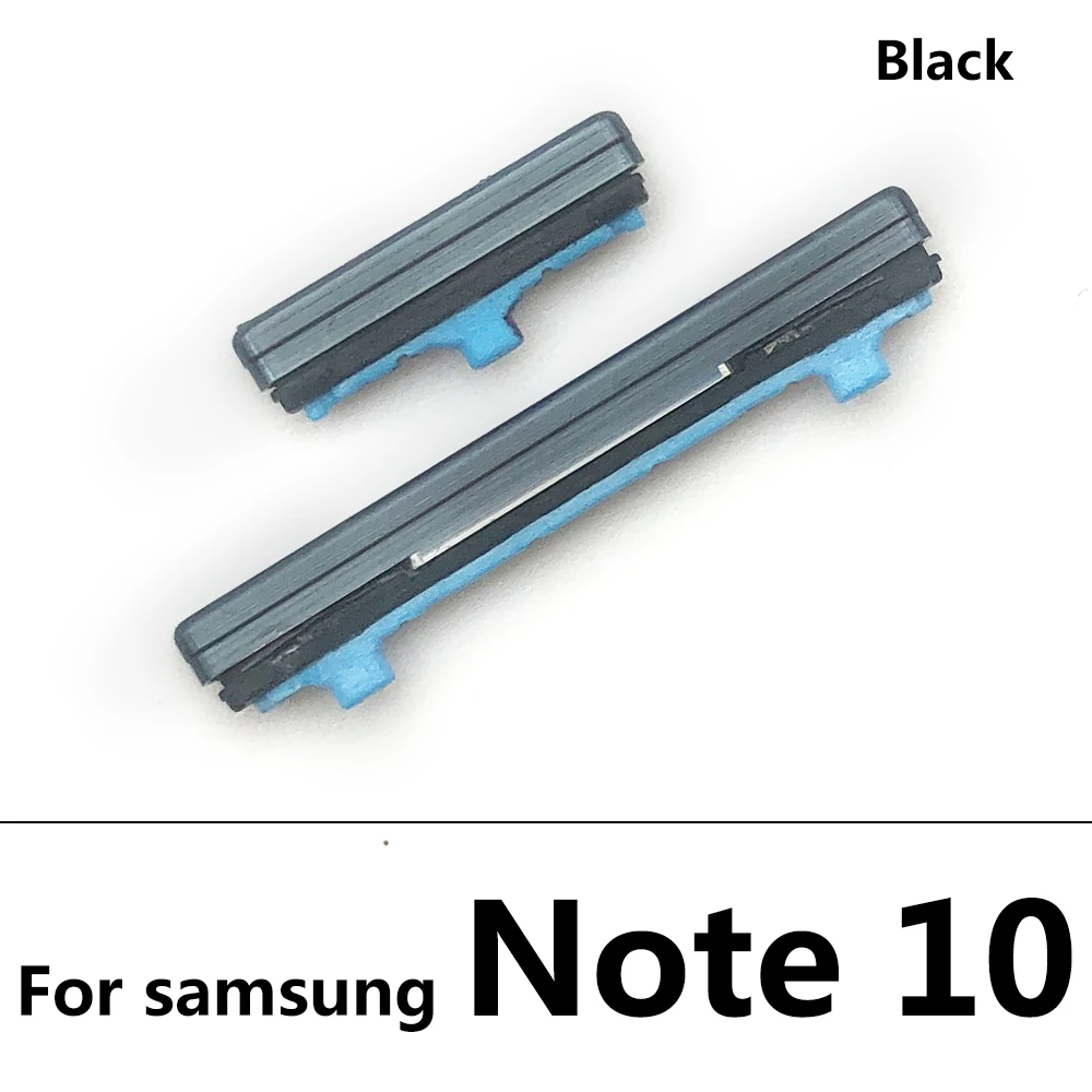 Replacement Power On Off Side Key Button + Volume Up Down Side Button For Samsung Note 9 10 Plus Volume Key Part