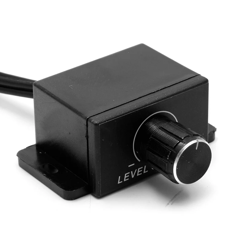 F1CF New Universal Car Amplifier Bass RCA Level Remote Volume Control Knob LC-1 New