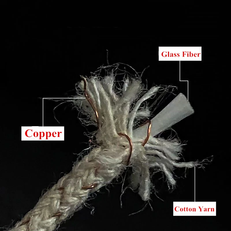 10/30/50pcs Copper Wire Cotton Core Wicks For Zippo Zorro Oil Vintage Lighter Universal Replace Accessories Insert Spare Parts