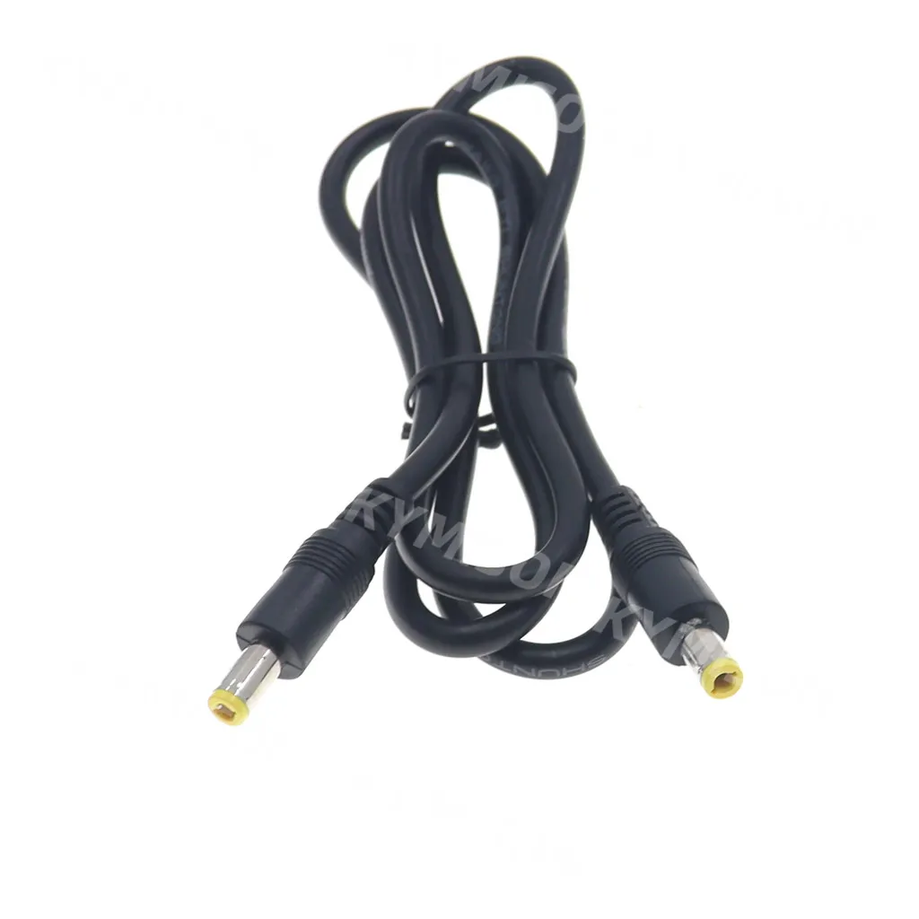 DC Power Plug 5.5 x 2.5mm Male To 5.5 x 2.5mm Male CCTV Adapter Connector Cable DC12V 18AWG Power Extension Cords 0.5m/1.5m/3m