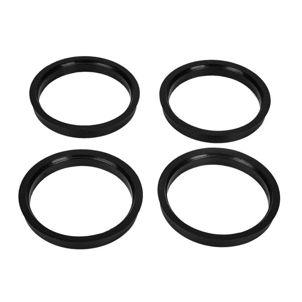 4Pcs/Set Automotive Car Plastic Wheel Hub Centric Rings Center Hubrings Bore 73.1-57.1 66.6-57.1