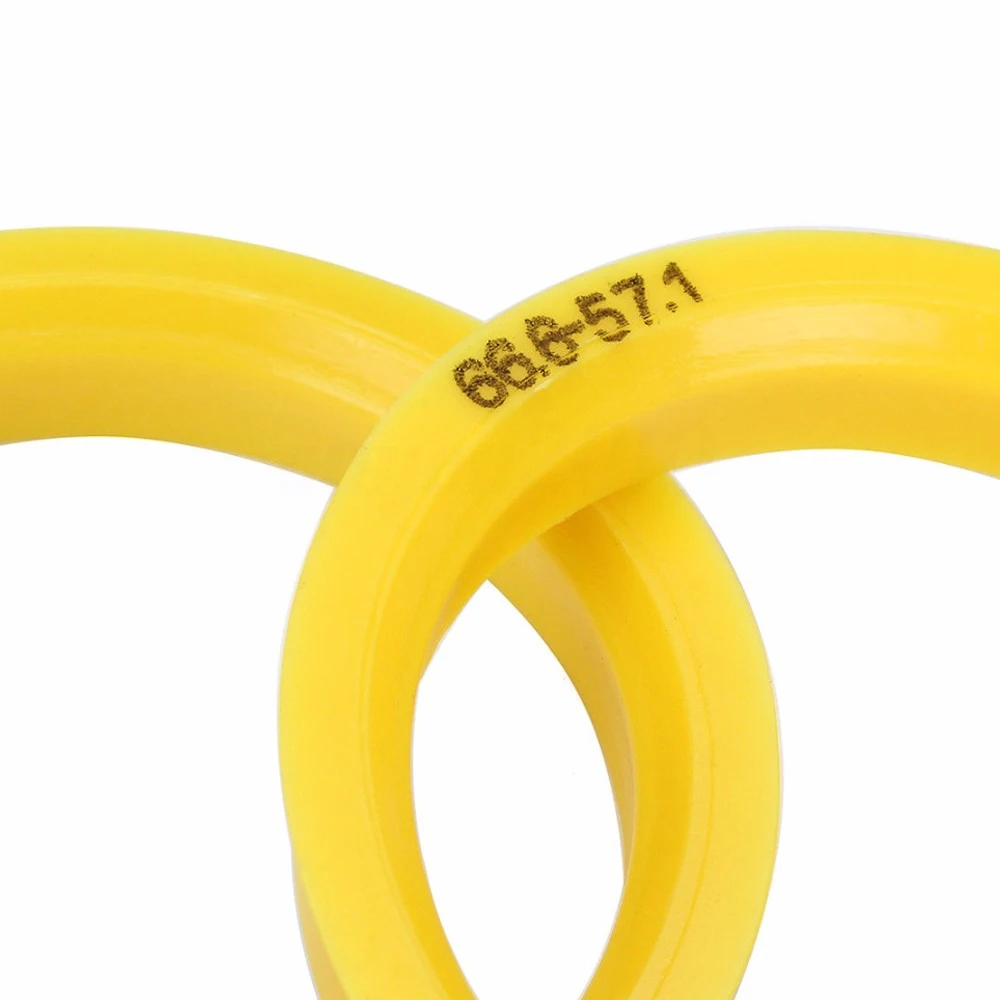 4Pcs/Set Automotive Car Plastic Wheel Hub Centric Rings Center Hubrings Bore 73.1-57.1 66.6-57.1