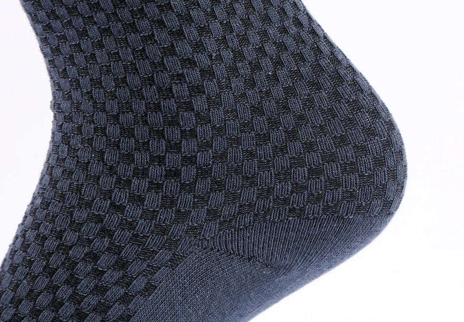 10 Pairs High Quality Bamboo Fiber Men's Socks Business Breathable Deodorant Compression Socks Men Long Big Size EUR 38-46