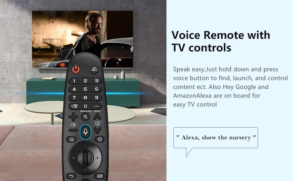 Universal Voice Magic Remote Replacement For Smart 4K HD TV Magic Replacement Remote MR20GA MR19BA MR18BA With Pointer Function
