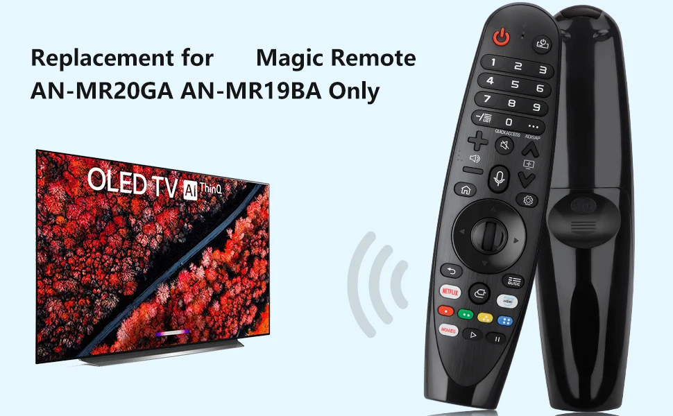 Universal Voice Magic Remote Replacement For Smart 4K HD TV Magic Replacement Remote MR20GA MR19BA MR18BA With Pointer Function