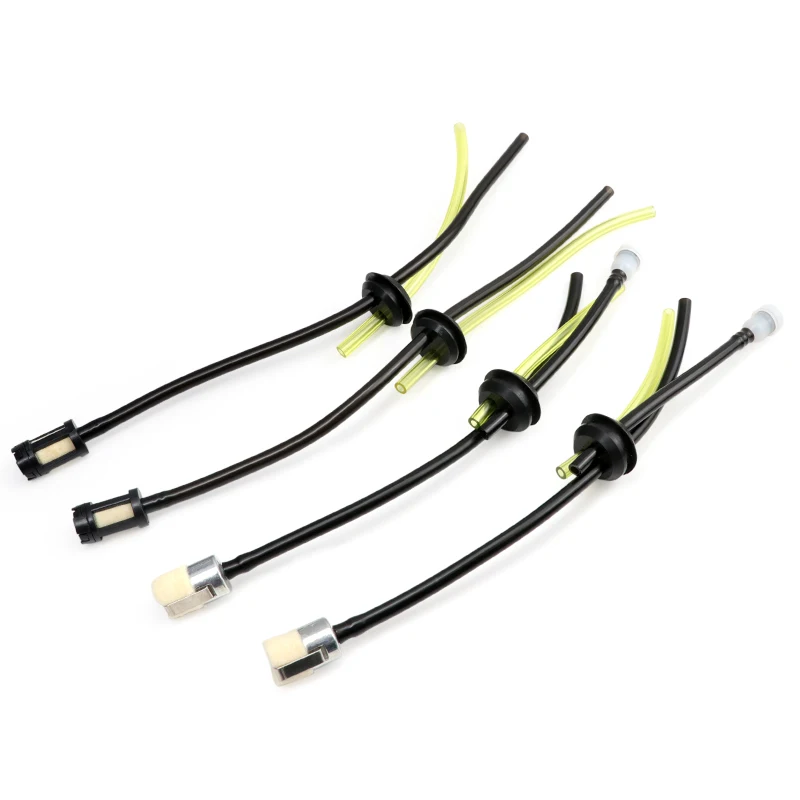 1/5pcs Universal Fuel Tank Filter Kit Fuel Pipe Filter Set For Chainsaw Lawn Mower Grass Trimmer Oil Pipe Fuel Hose Garden Tools