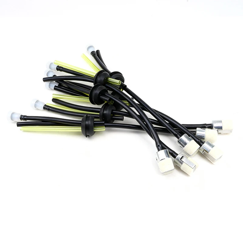 1/5pcs Universal Fuel Tank Filter Kit Fuel Pipe Filter Set For Chainsaw Lawn Mower Grass Trimmer Oil Pipe Fuel Hose Garden Tools
