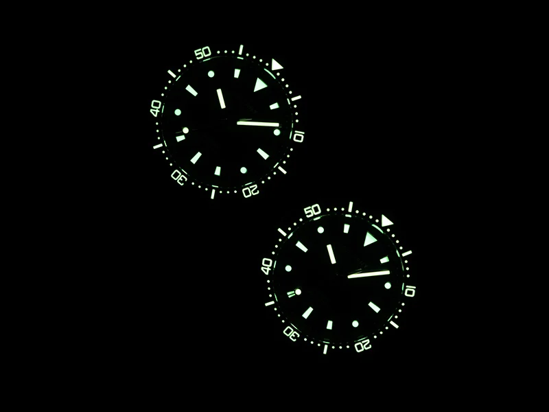 Baltany S3080 Mens Automatic Vintage Dive Watch 39mm Retro Sapphire Glowing 200M Waterproof Ocean Swimming Steel Bracelet Dress