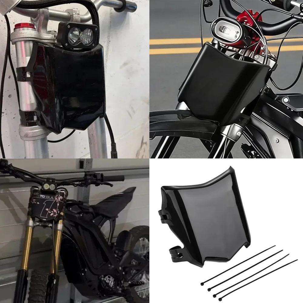 For Surron S X Motorcycle Accessories Number Plate For Stark Varg Talaria Sting Q20 Dirt EBike Electric Bike Front License Plate