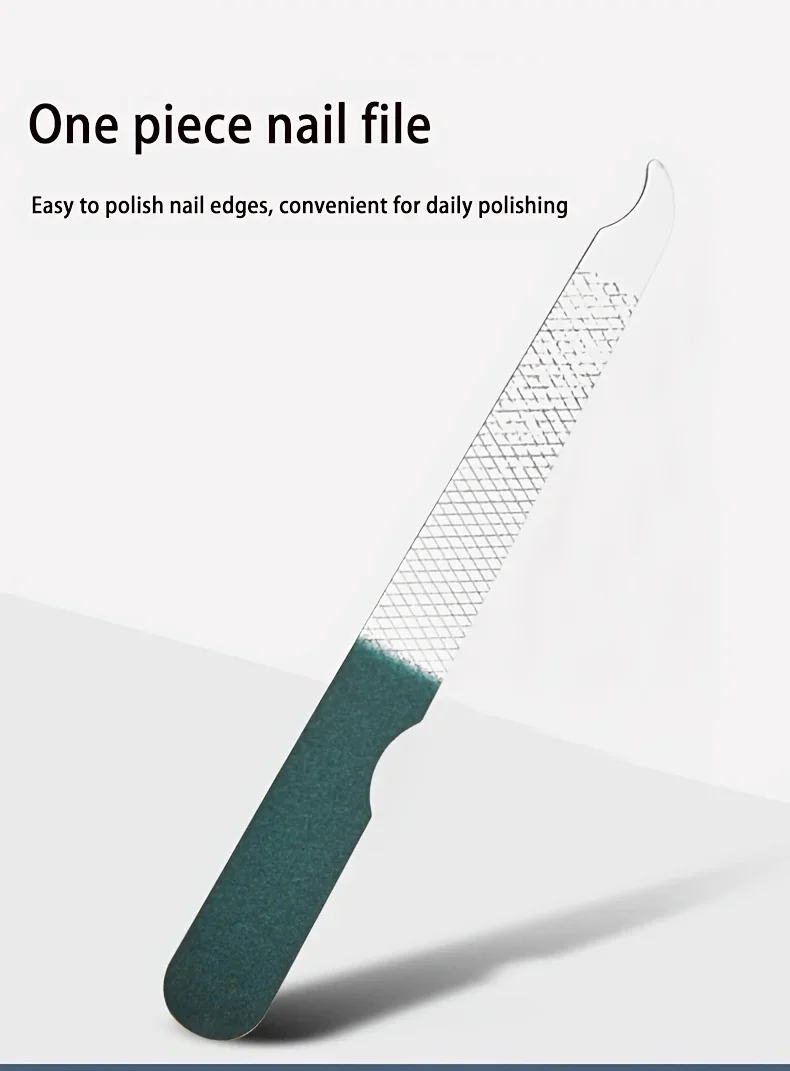 9 Pcs Portable Nail Clipper Multi Kit with Cuticle Trimmer Toenail Scissors Ear Nail File Tweezers Suitable for Travel Home