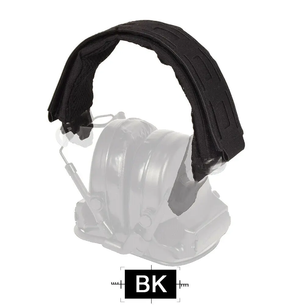 Tactical Headband Headset Cover Outdoor Headphones Modular Coating Headphone Cover Earmuffs Microphone Hunting Shooting