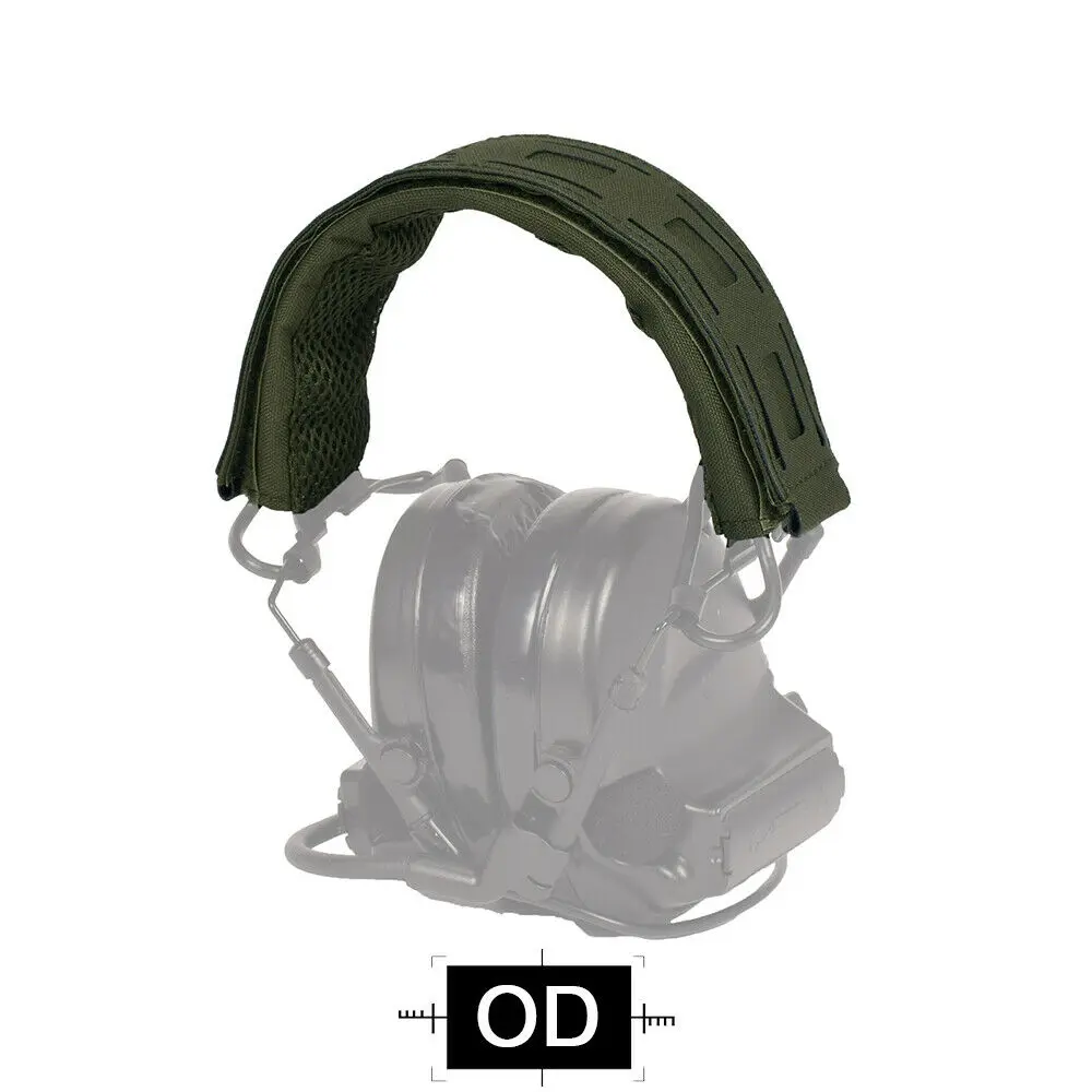 Tactical Headband Headset Cover Outdoor Headphones Modular Coating Headphone Cover Earmuffs Microphone Hunting Shooting