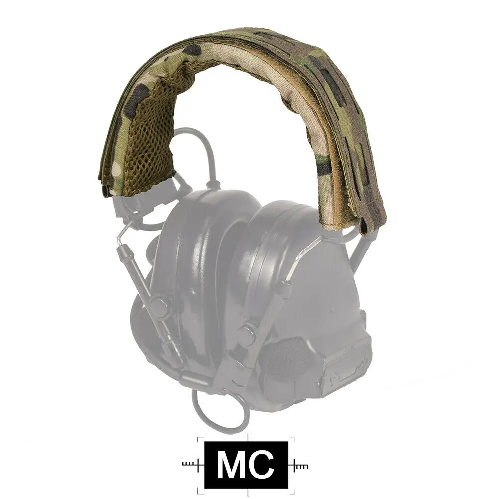 Tactical Headband Headset Cover Outdoor Headphones Modular Coating Headphone Cover Earmuffs Microphone Hunting Shooting