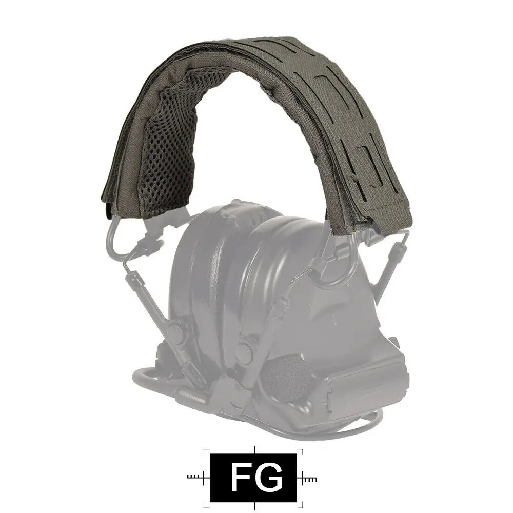 Tactical Headband Headset Cover Outdoor Headphones Modular Coating Headphone Cover Earmuffs Microphone Hunting Shooting