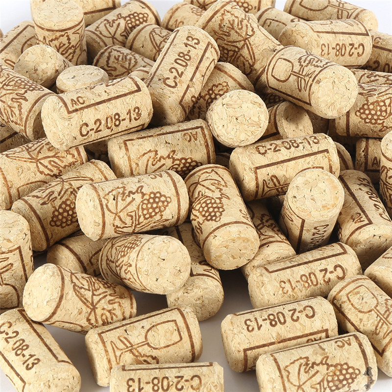 50 100 Pcs Wine Corks Stopper Reusable Functional Portable Sealing Stopper for Bottle Bar Tools Kitchen AccessoriesWine Bottle