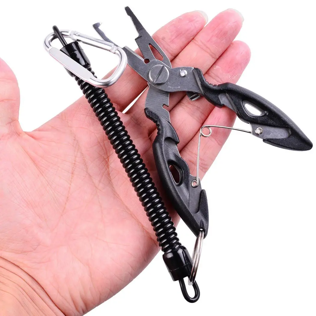 Fishing Plier Scissor Braid Line Lure Cutter Hook Remover Etc Fishing Tackle Tool Cutting Fish Use Tongs Multifunction Scissors