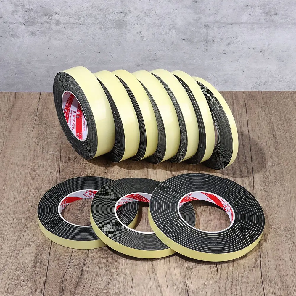 EVA sponge single-sided tape shockproof foam sealant strip 10-30MM car foam pad sound insulation buffer anti-collision foam tape