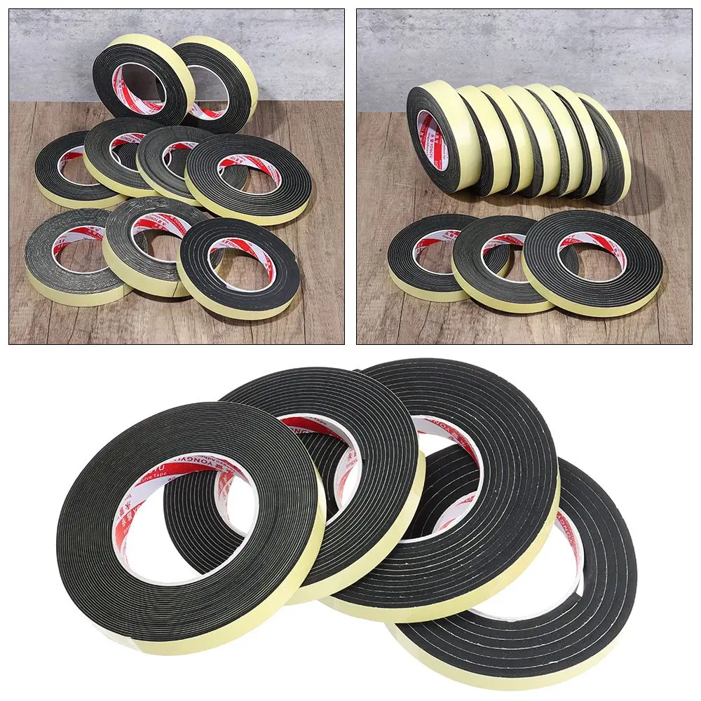EVA sponge single-sided tape shockproof foam sealant strip 10-30MM car foam pad sound insulation buffer anti-collision foam tape